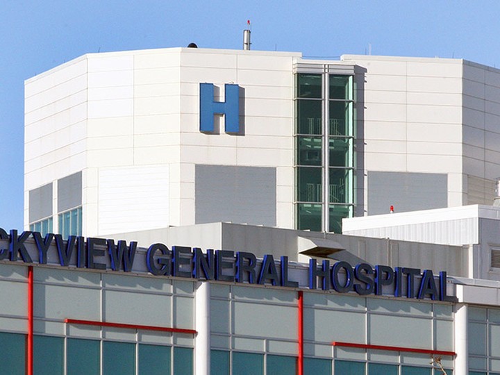 Rockyview General Hospital in southwest Calgary.