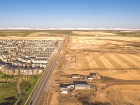 Anthem United and Ronmor Group started breaking ground on Glacier Ridge, a new community in northwest Calgary.