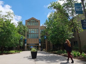 Mount Royal University in Calgary was photographed on Thursday, June 24, 2021.