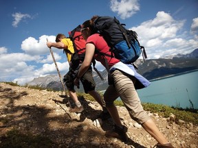 Be prepared if you take to mountain hiking trails this summer, Courtesy Travel Alberta / George Simhoni