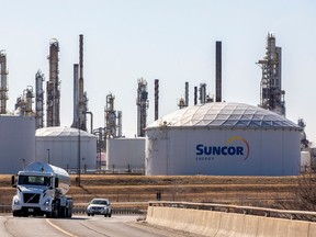 Saudi Arabia's sovereign wealth fund exited its stake in Suncor Energy Inc., Canada's top integrated oil producer, selling 51 million shares.