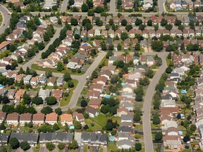 Housing overheating has spread from Toronto suburbs like this one to other cities across the country.