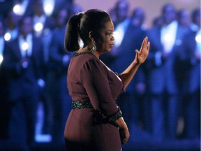 It's been 10 years since Oprah Winfrey ended her highly successful talk show. This archive photo shows her as she tapes one of her final three shows.  AFP PHOTO / Peter Wynn Thompson