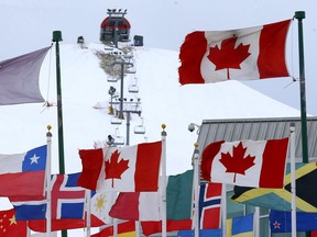 WinSport announced that due to the high winds and deteriorating conditions, the ski and snowboard hill at Canada Olympic Park will be closed in Calgary on Wednesday, January 13, 2021. Darren Makowichuk/Postmedia