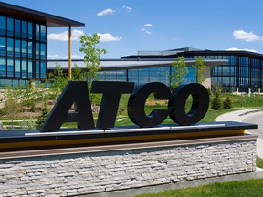 ATCO headquarters in southwest Calgary was photographed on Thursday, June. 3, 2021.