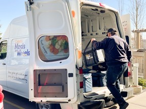 Meals on Wheels, which delivers about 3,800 meals a day, has seen a 30 per cent hike in requests this year. The largest segment of its clients are seniors.    MEALS ON WHEELS