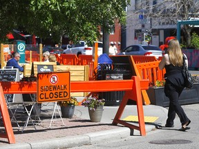 Ward 7 Councillor Druh Farrell is bringing forward a motion improve accessibility standards for pop-up patios in Calgary on Wednesday, June 16, 2021.