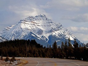 File photo: Highway 93, also known as the Icefields Parkway on Sept. 5, 2015.