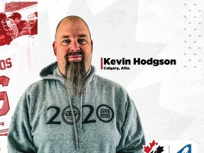 Calgary's Kevin Hodgson has won the 2021 Willie O'Ree Community Hero Award. Hockey Canada via Twitter.