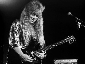 Singer and guitarist Ellen McIlwaine performing at a 1987 album release party in Toronto. MUST CREDIT: Connie Kuhns
