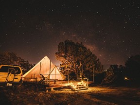 Hipcamp lists back to nature accomodation and camping spots across the country.