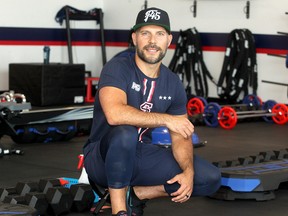 Martin Venneri, owner of F45 Training Legacy in Calgary, is all smiles after news that Alberta will lift most COVID-19 restrictions on July 1, 2021.
