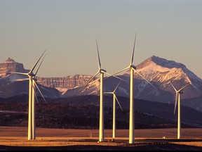 A wind farm in southern Alberta. Canadians want action on climate change and lowering emissions; they also want a growing economy and jobs.