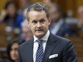 Natural Resources Minister Seamus O'Regan responds to a question during Question Period in the House of Commons Tuesday Feb. 4, 2020 in Ottawa.