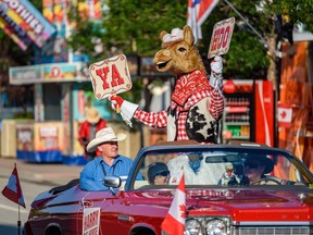 The Calgary Stampede parade was held at the Stampede grounds on Friday, July 9, 2021. Azin Ghaffari/Postmedia