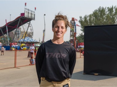 Kassie Boone: First female FMX rider to compete at Stampede's Monster  Energy Compound