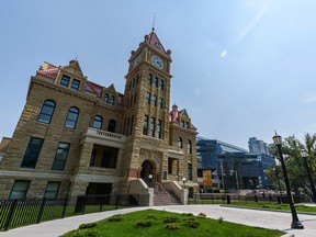 Calgary City Hall, photographed on Friday, July 23, 2021.