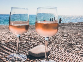 Rose is a perfect light summer wine. Getty Images
