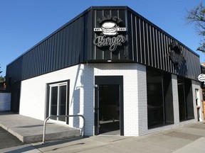 Exterior of the newly opened Saucy Burger location on 17 Ave SW in Calgary on Thursday, July 1, 2021. Jim Wells/Postmedia