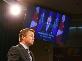 Alberta Health Minister Tyler Shandro speaks In Calgary on Friday, July 9, 2021. Alberta's government is bringing back a new and improved Affordable Supportive Living Initiative (ASLI) program. Jim Wells/Postmedia