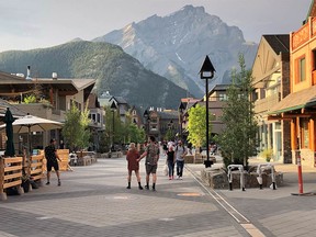 Bear St. Plaza nearing completion.