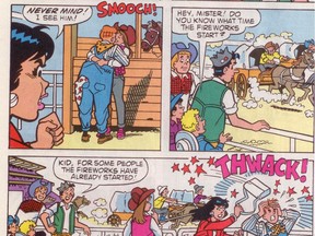 Archie Andrews and the gang visited the Calgary Stampede in 1992.