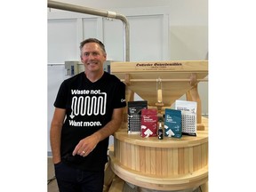 Shawn Leggett, president and founder of GroundUp Eco-Ventures,is upcycling waste from beer and coffee industries into nutritious food and skin-care products.