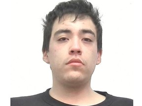 Calgary police said officers apprehended Antoine Joel Gros Ventre Boy in the area of 5th Avenue and 4th Street S.W.