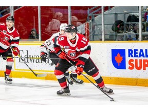 Jack Beck of the Ottawa 67's was chosen by the Calgary Flames in the 2021 NHL Draft.