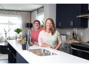Robbie and Annabel MacSorley bought their new home at Jayman Built's Les Jardins.