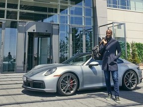 The Porsche Drive package in Toronto includes a luxury sports car for a day. Courtesy, Porsche Drive