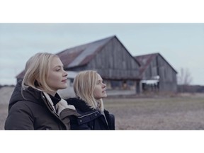 Sarah Gadon and Allison Pill in a scene from All My Puny Sorrows. Courtesy, Calgary International Film Festival.