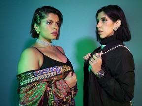 Eboshi, left, and Contra of Cartel Madras. Photo by Michaela Neuman