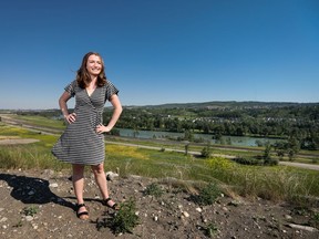 Sarah Hammer is looking forward to living in Rockland Park, with its year-around activities.
