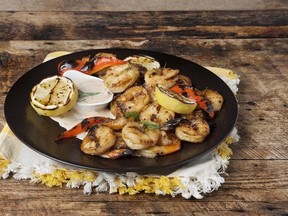 Cajun Shrimp with Remoulade Sauce for ATCO Blue Flame Kitchen for August 25, 2021; image supplied by ATCO Blue Flame Kitchen