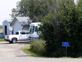 A residential break-in near Penhold, Alta., ended with a man being shot and killed on Wednesday, Aug. 4, 2021.
