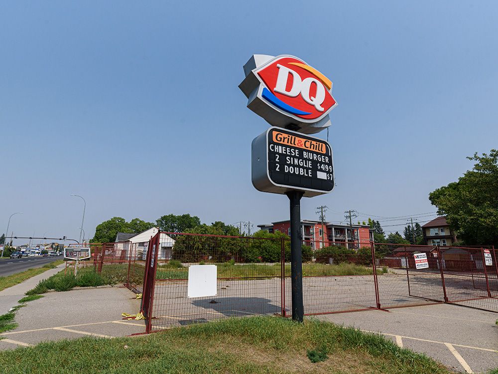 Dairy Queen may not be rebuilt on Centre Street after all Calgary Herald