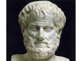 Aristotle, his image replicated in the above bust, said nature abhors a vacuum. Many would argue a vacuum has been left in Alberta, as the UCP government remained quiet in recent weeks on the COVID-19 pandemic.  AFP PHOTO