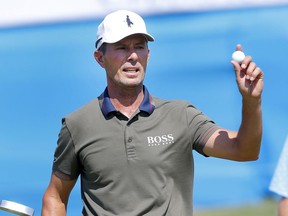 Pro golfer Mike Weir during Day one of the Shaw Charity Classic at the Canyon Meadows Golf and Country Club in Calgary on Friday, August 13, 2021. Darren Makowichuk/Postmedia