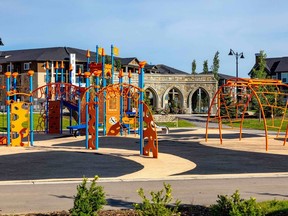 WestCreek Developments planned an extensive playground in its new community of Legacy.