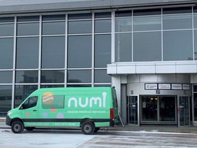 Calgary-based Numi Health offers mobile medical services, and provides rapid COVID-19 testing at the Edmonton and Calgary airports.