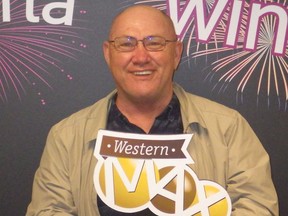 Kirk Stratychuk won $1 million on the June 25 WESTERN MAX draw on a ticket he purchased at the Shawnessy Co-op in Calgary.