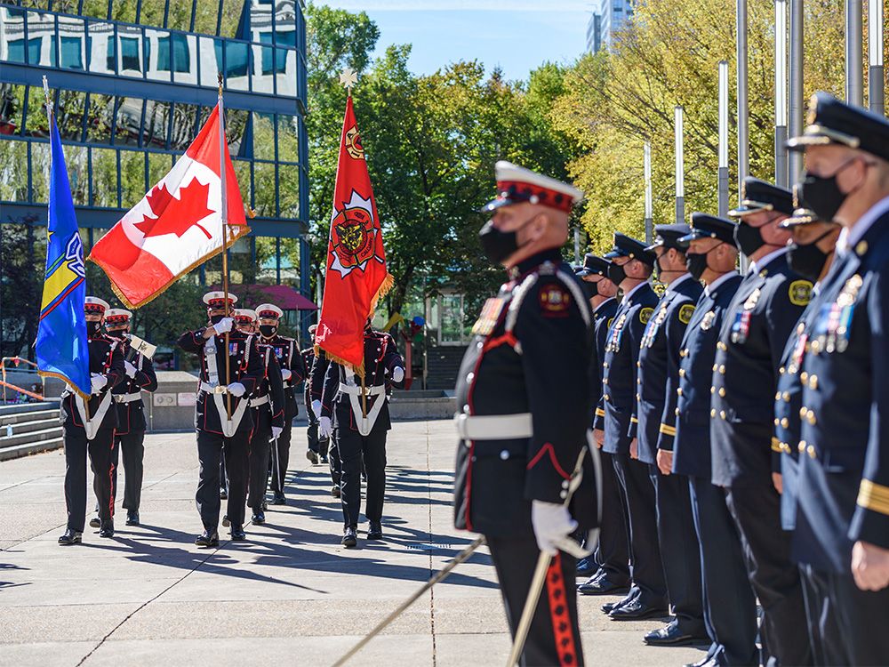 Calgary firefighters memorial adds four more names | Calgary Herald