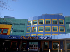 Alberta Children's Hospital in Calgary, on Friday October 12, 2018.