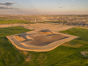 The new community of Glacier Ridge in Calgary's northwest will incorporate the natural landscape into its design.  SUPPLIED