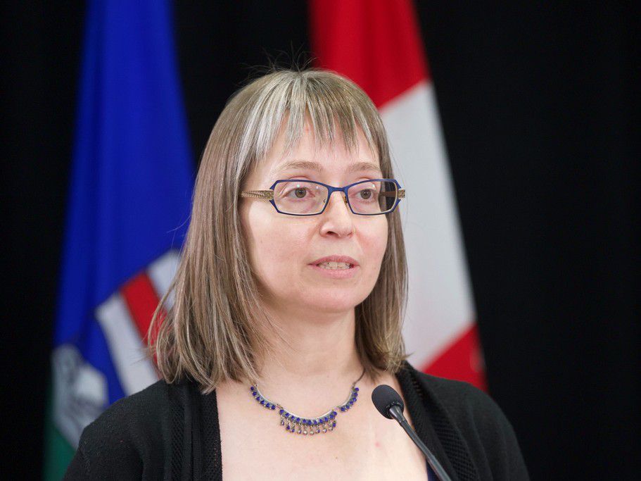  Alberta chief medical officer of health Dr. Deena Hinshaw.