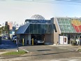 A man was killed early Wednesday morning after he was crushed by his vehicle in the drive-through of a McDonald's restaurant in Vancouver.