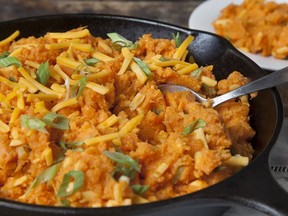Yam Mash with Cheddar for ATCO Blue Flame Kitchen for Oct. 13, 2021; image supplied by ATCO Blue Flame Kitchen
