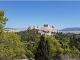 The Acropolis as seen from Philopappou hill. Photo, Nick Nolin
