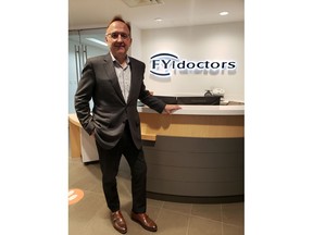 Darcy Verhun, president of FYidoctors, which is expanding its head office space on Fourth Street S.W.